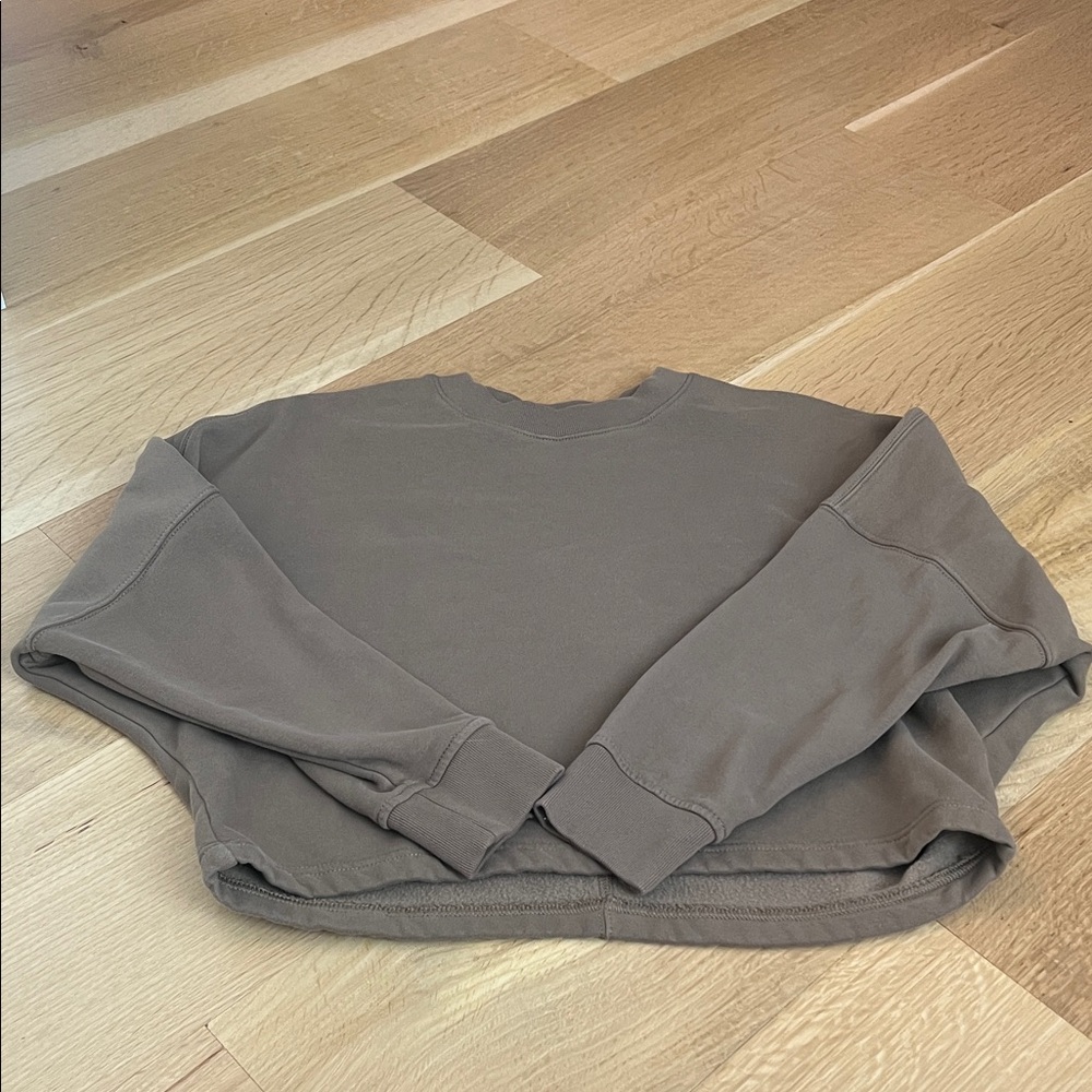 Athleta Taupe Sweatshirt